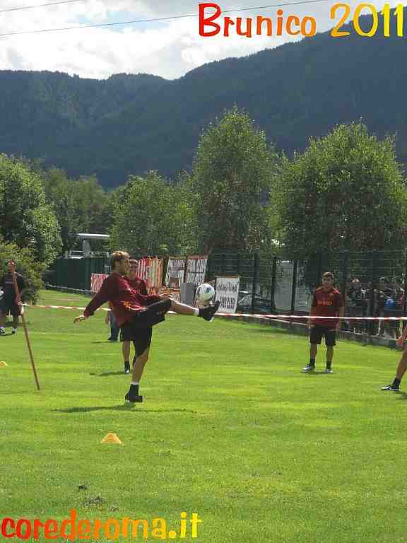 Riscone di Brunico, ritiro AS Roma 2011