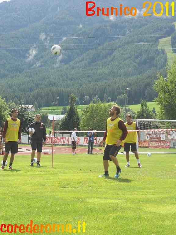 Riscone di Brunico, ritiro AS Roma 2011