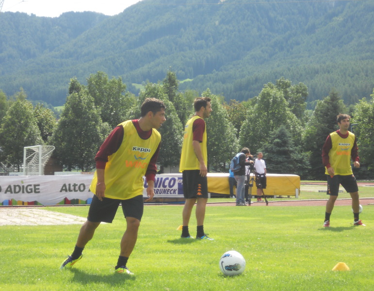 Riscone di Brunico, ritiro AS Roma 2011