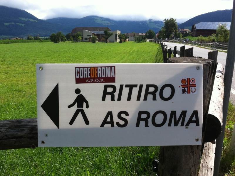 Riscone di Brunico, ritiro AS Roma 2011