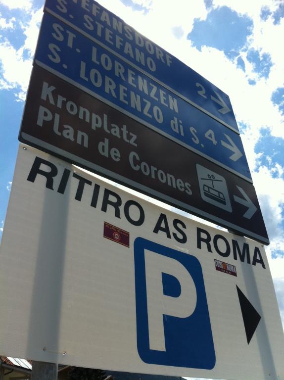 Riscone di Brunico, ritiro AS Roma 2011