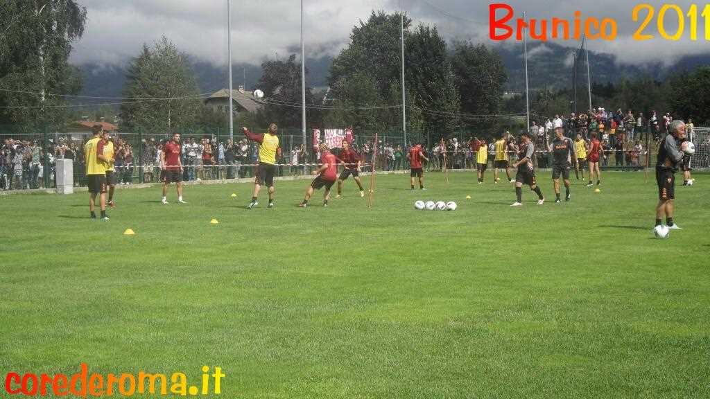 Riscone di Brunico, ritiro AS Roma 2011