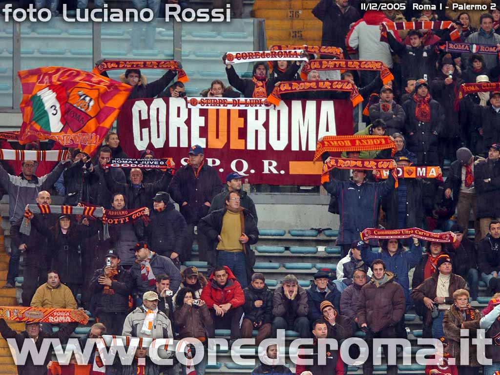 Roma-Palermo anno 2005