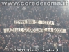 Lo striscione "dedicato" a Walter Sabatini...