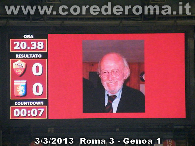La Roma ricorda Armando Trovajoli, scomparso il 2 marzo 2013