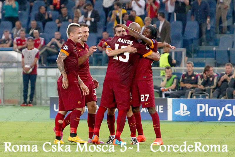 AS Roma-CSKA Moscow