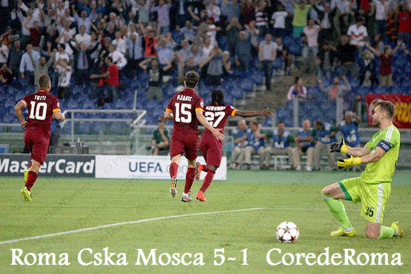 AS Roma-CSKA Moscow