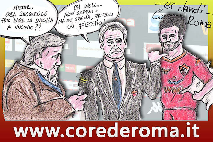 Ranieri e l'idiosincrasia per il gol di Vucinic