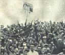 Tifosi della Roma sugli spalti del derby 1948-49