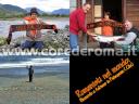 Riccardo con il figlio in Patagonia