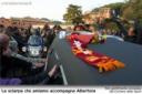 La sciarpa di CdR sul carro funebre di Albertone