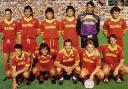 Una formazione dell'AS Roma 1991-92