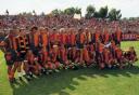 La rosa della AS Roma 1996-97