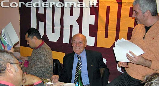 Giacomo Losi alla nostra cena in suo onore