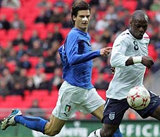 Marco Andreolli con la maglia della Nazionale under 21