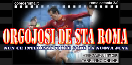 Roma Catania 2-0 Tabellino