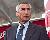 Edoardo Reja, allenatore del Napoli