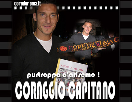 Coraggio Maggico Capitano ti aspettiamo … come sempre più forte di prima