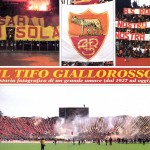 copertina del libro fotografico il tifo giallorosso