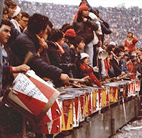 Curva sud - tamburi