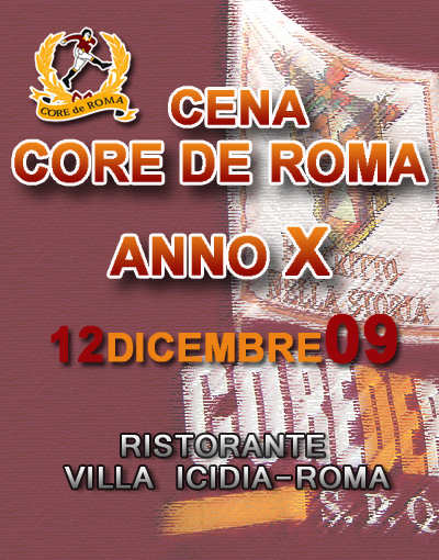 Cena per i 10 anni di CdR
