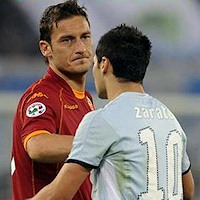 Totti e Zarate