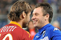 Totti e Cassano