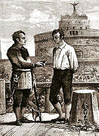 Mastro Titta al lavoro