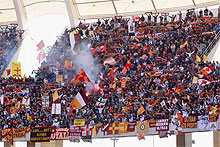 Curva sud del S. Nicola come la sud dell'Olimpico