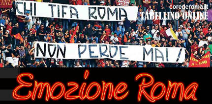 tifo roma e me ne vanto