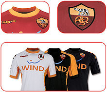maglie AS Roma 2010-11