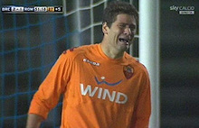 Julio Sergio infortunato