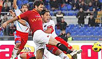 Roma-Catania: Vucinic ci riporta in vantaggio