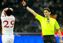 Inter-Roma: l'espulsione di Burdisso