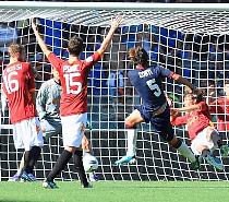Roma-Cagliari, il 'solito' gol di Conti