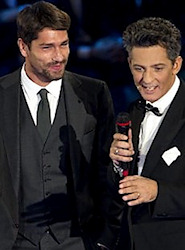 Marco Borriello e Fiorello