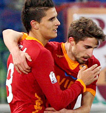 Coppa Italia, Roma-Fiorentina: i marcatori