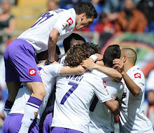 Roma-Fiorentina: esulta l'unica squadra di calcio che si è vista in campo