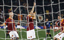 Roma-Inter: il gol del Capitano!