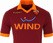 maglia AS Roma sponsorizzata Wind
