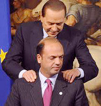 Alfano & Berlusconi
