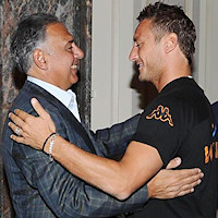 James Pallotta e Francesco Totti