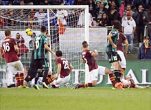 Roma-Sassuolo: la beffa al 94°