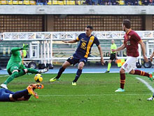 Roma-Livorno: Ljajic, imbeccato da Gervinho, segna il primo gol