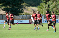 ritiro estivo AS Roma