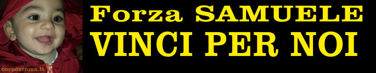 Daje Samuele vinci per noi ! 
