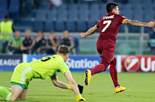 Champions: Roma 5 - CSKA Mosca 1, Iturbe apre le danze