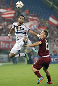 Champions, Roma-Bayern: duello Totti-Benatia