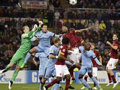 Roma-Manchester City: risultato bigiardo, ma Roma eliminata...