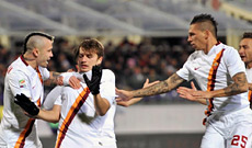 Fiorentina-Roma: Ljajic non esulta per il gol da ex